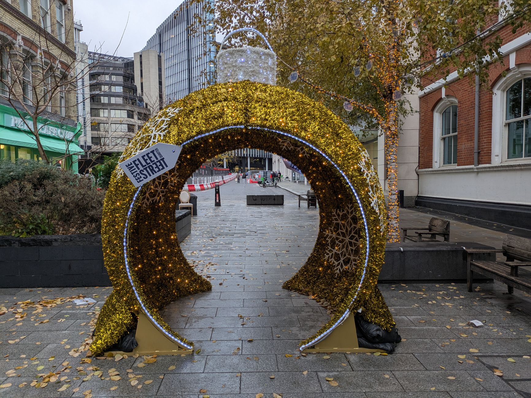 Pista di pattinaggio a Somerset House sotto le feste