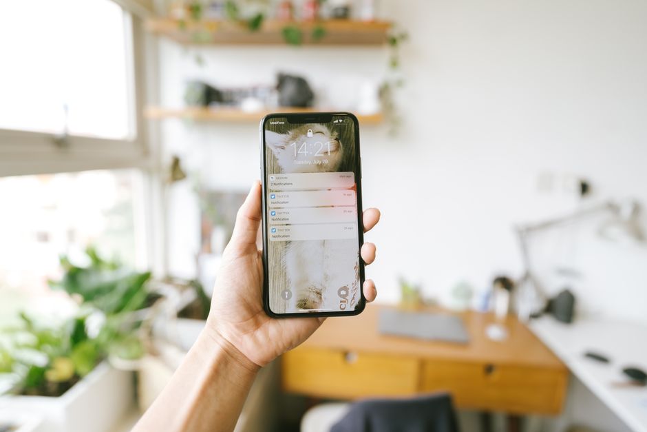 Notifica di autorizzazione ETA approvata sullo smartphone